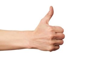 thumbs up